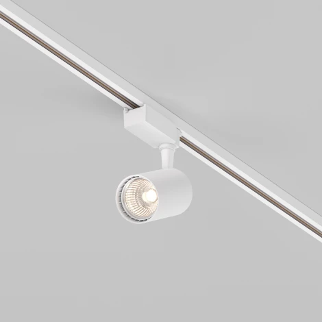 Трековый светильник Vuoro Unity 3000K 10Вт 36° LED (однофазный) Maytoni Technical TR003-1-10W3K-M-W (220V, круглые)