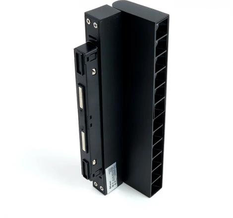 Трековый светодиодный светильник Downlight низковольтный 12W 48V черный Feron MGN301 51015