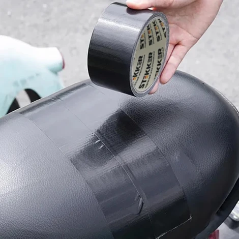 Армированная клейкая лента 0,21 x 48 мм длина 40 м (черный) Stekker 50083