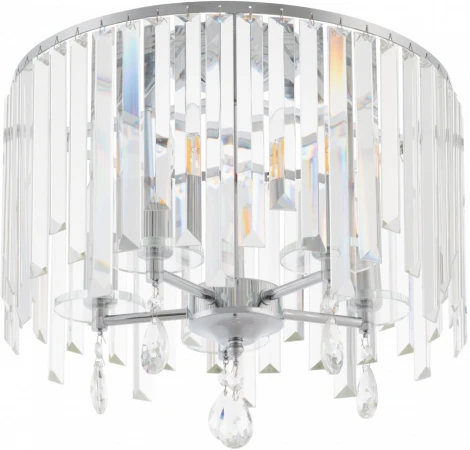 Потолочная люстра хрустальная на штанге Arte Milano Sorrento-2509 372509/5/400 CR (220V)