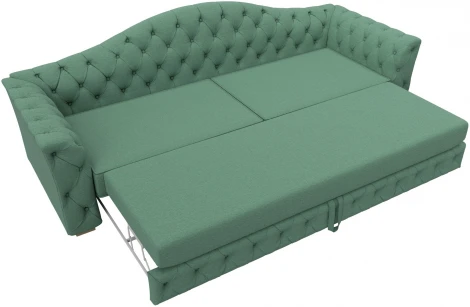 Диван прямой Артис (Зеленый/Рогожка) Лига Диванов арт.123265