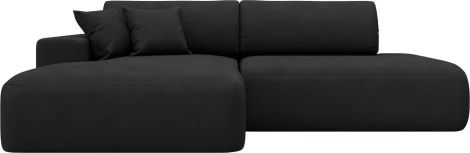 Диван угловой Лига-036 НПБ Модерн левый угол Лига Диванов (Замша) арт.127780L