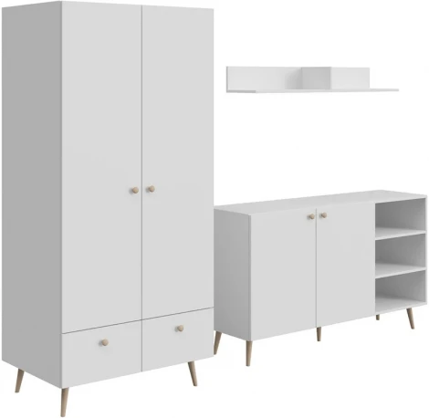 Композиция Rili 2 ОГОГО (арт.855062), (ЛДСП/Белый)