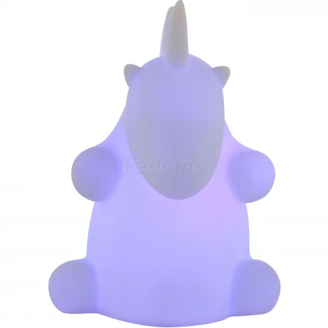 Интерьерная настольная лампа RGB Globo Kraka 28034-20 (для детской, LED, 220V, выключатель, животные)