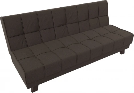 Диван прямой Винсент (Коричневый/Рогожка) Лига Диванов арт.121567