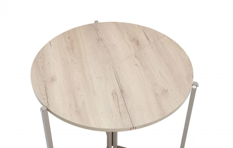 Стол B2389 D90  дуб