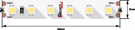 Лента светодиодная DesignLed DSG3120 DSG3120-24-WW3-33