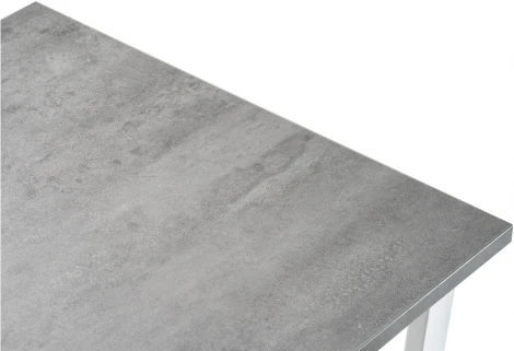 Стол Notta Лота Лофт 140 25 мм белый матовый / бетон 489653