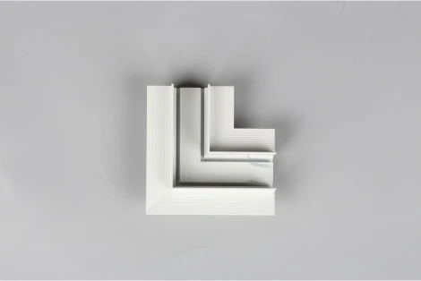 Соединитель угловой плоский встраиваемый Aployt Magnetic track 48 APL.0182.10.04