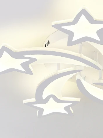 Потолочная люстра светодиодная с пультом звезды Natali Kovaltseva Star Ii LED LAMPS 85011