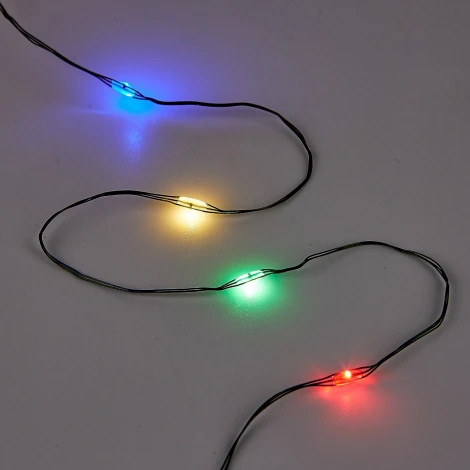 Гирлянда светодиодная "Роса", 30м. 300 светодиодов, разноцветный свет Uniel ULD-S3000-300/DGA MULTI IP20 DEW