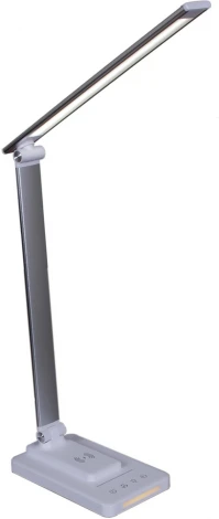 Офисная настольная лампа с беспроводным ЗУ светодиодная Reluce 05501-0.7-01 WT (220V, сенсорный выключатель)