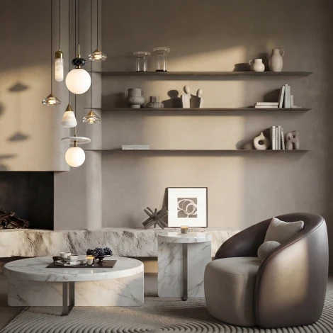 Подвесной светильник Freya Cave FR5631PL-01BS1