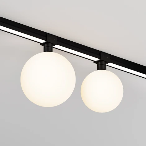 Трековый светильник 9W 48V Maytoni Luna O-TR01-1-S-9WB3K (LED, шар, IP65)