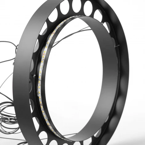 Подвесная люстра Lussole Screven LSP-7326 (LED, 220V, на тросе, кольцо)