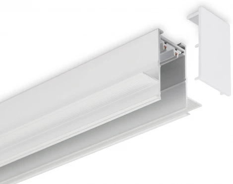 Шинопровод под гипсокартон встраиваемый магнитный Ambrella TRACK SYSTEM GL1011 (220V)