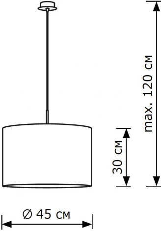 Подвесной светильник Lighthall Alicen 45 LH022021 (на проводе, круглые)