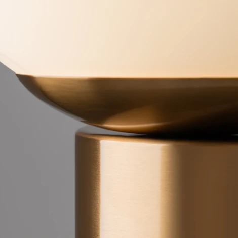 Настольная лампа Freya Barrel FR5286TL-01BS (220V, выключатель, шар)