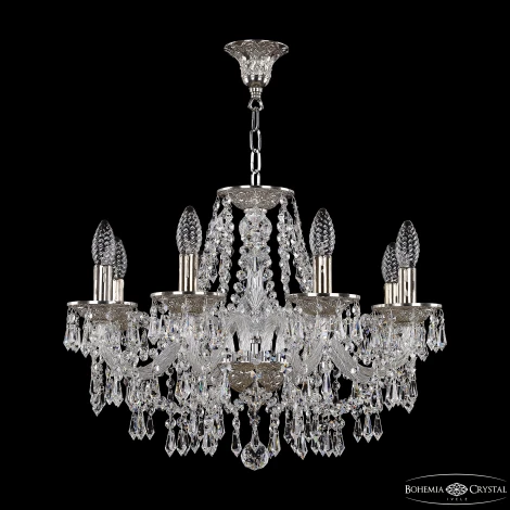Подвесная люстра Bohemia 1603 16203/8/195 Ni
