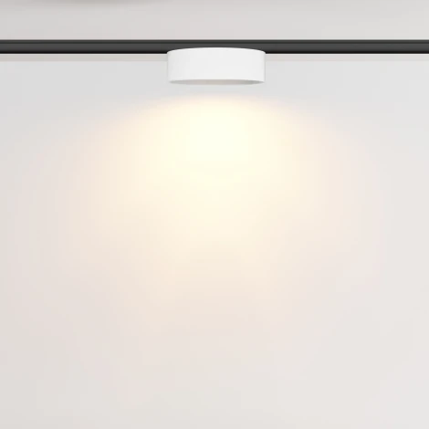 Трековый светильник магнитный 12W 24V Maytoni Zon TR189-1-12W2.7K-BW (LED, круглые)