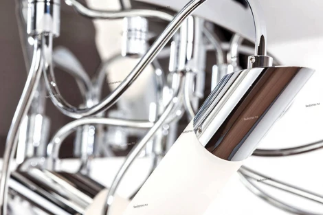 Потолочная люстра IDLamp Milada 401/15PF-LEDChrome