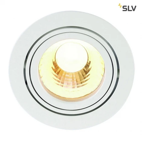 Точечный светильник встроенный светодиодный белый SLV New Tria 113591