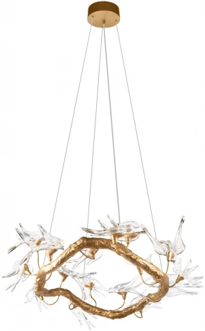 Подвесной светильник Loft It Voa 10378/800 (LED, 220V, на тросе, ветки, птички)