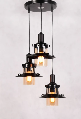 Подвесной светильник Lumina Deco Capri LDP 11328 B-3 BK