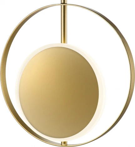 Настенный светильник светодиодный Escada Hypnosis 10206/SG LED Gold 7Вт, металл, золото