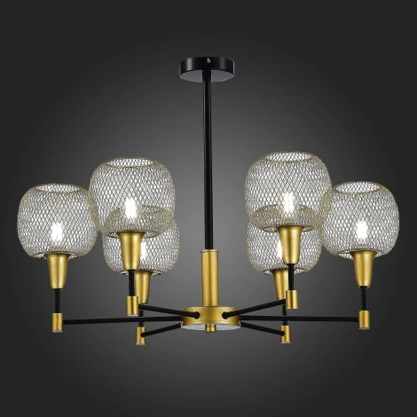 Потолочная люстра на штанге Elitis SLE1137-402-06 Evoluce