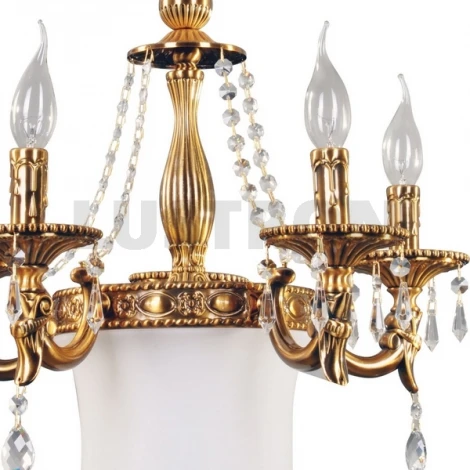 Подвесная люстра N-Light 327 327-07-52 старое золото