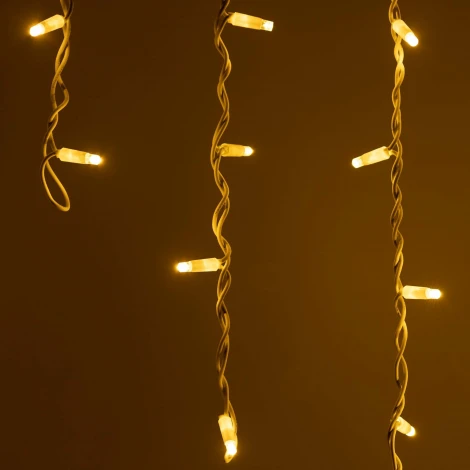 Светодиодная гирлянда ARD-EDGE-PRO-4000x600-WHITE-128LED-FLASH Warm/Warm (230V, 8W) (IP65)