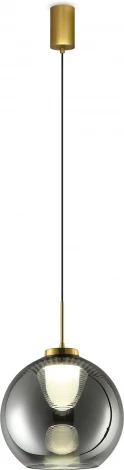 Подвесной светильник Freya Fume FR5399PL-L4BS2 (LED, 220V, на проводе, шар)