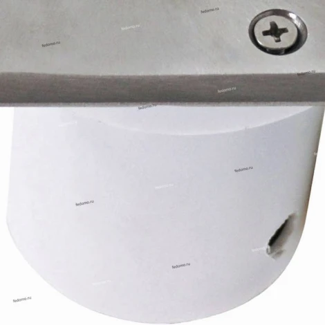 Светильник тротуарный светодиодный Horoz Inci, 1 лампа, белый с никелем и прозрачным