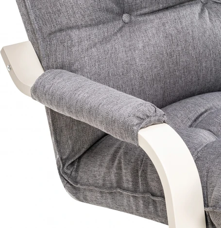 Кресло-трансформер Leset Оливер (Фанера,Березовый шпон,Металл,Рогожка) арт.2500000190353