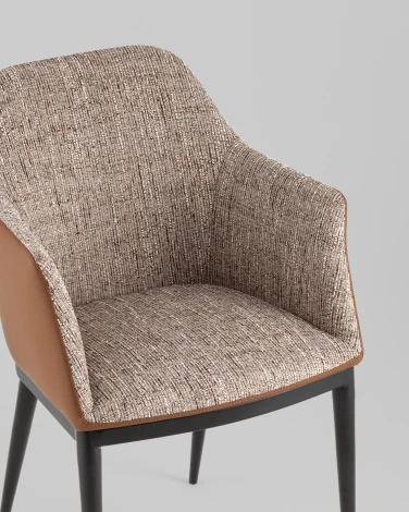 Стул Stool Group Бриф SN велюр молочный каркас белый муар, 4шт./уп. арт.УТ000040892