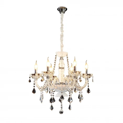 Подвесная люстра Citilux Финка CL353161 (220V, на цепи, подсвечник, свеча)