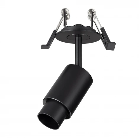 Мебельный точечный светильник ART-NEMO-BUILT-ZOOM-R38-5W Warm3000 (BK, 10-55 deg, 24V) (Arlight, IP20 Металл) 049777 (LED)