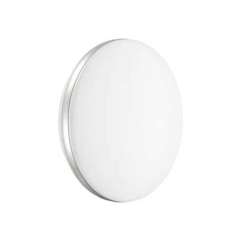 Настенно-потолочный светильник Sonex Ringo 7625/ELN пластик/белый/серебристый LED 76Вт 3000/4000/6000K D500 IP43