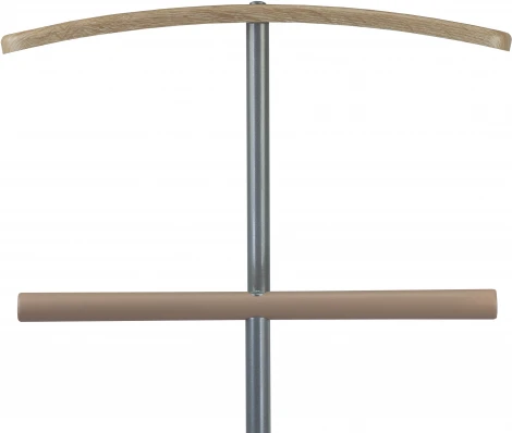 Вешалка костюмная Дэви 2 металлик/дуб сонома от фабрики Mebelik