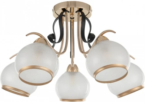 Потолочная люстра Arte Milano AMALFI 323306/5 FG+BK (220V)