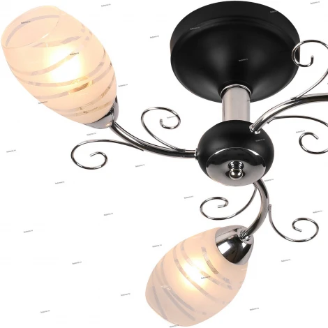 IDLamp Edwidge 846/3PF-Blackchrome