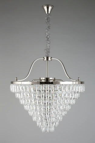 Подвесная люстра каскадная Aployt Gerta APL.725.03.13 (220V, хрусталь, на цепи)