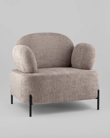 Кресло Stool Group Кэнди ткань букле капучино арт.УТ000040024