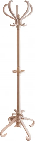 Вешалка напольная В 10Н белый ясень от фабрики Mebelik