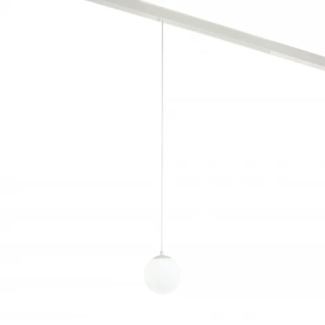 Трековый магнитный светодиодный светильник 20W 220V 3000-4000-6500K MyFar Sphere MT0223-10W3K-S-W