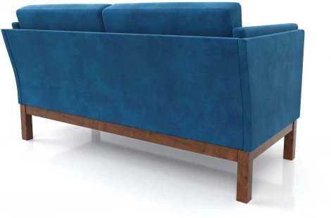 Диван Arsko Айверс М орех синий шенилл