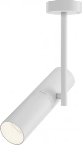 Потолочный светильник Elti GU10 1x50Вт Maytoni Technical C020CL-01W (220V, круглые)