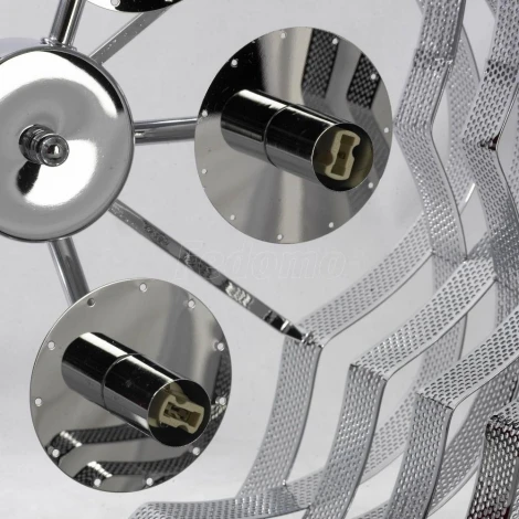 Подвесная люстра Lussole Lgo Wilmington GRLSL-3407-05 (220V, на тросе, круглые, IP21)