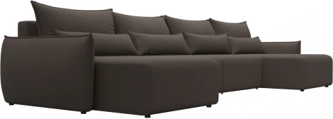 Диван П-образный Лига-051 НПБ Лонг Лига Диванов (Рогожка) арт.128686